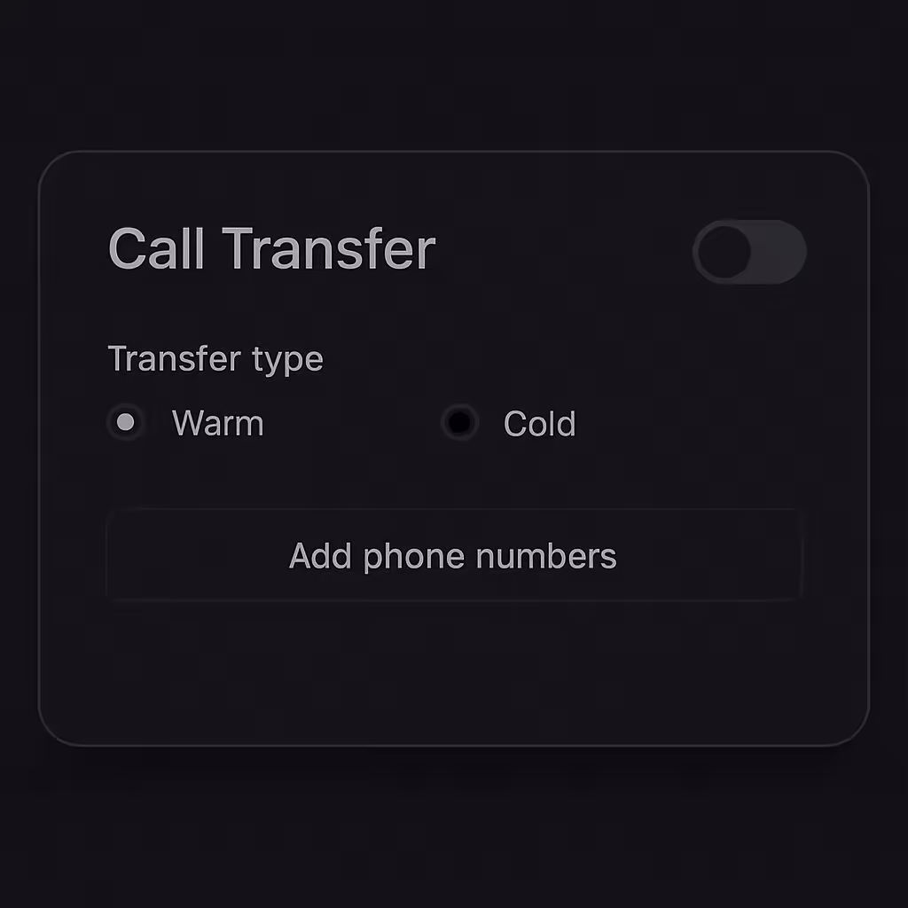 Automatic Call Transfers
