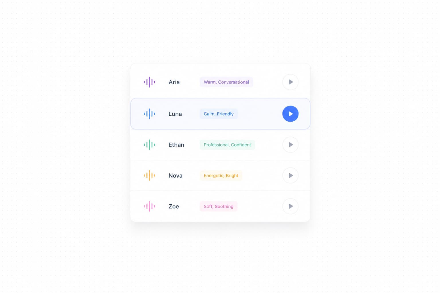 Voice Preview